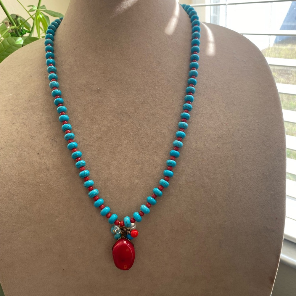 Juego De Collar, Pulsera Y Zarcillos Hechos A Mano